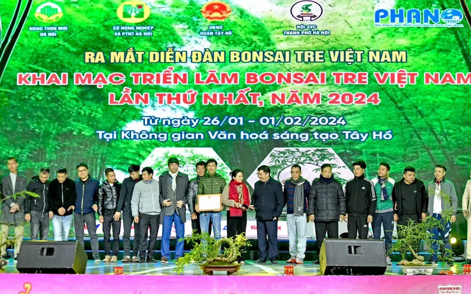 Ra mắt Diễn đàn Bonsai Tre Việt Nam